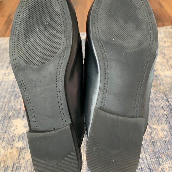 Steve Madden Kandi Black Leather Slip On - Picture 2 of 6